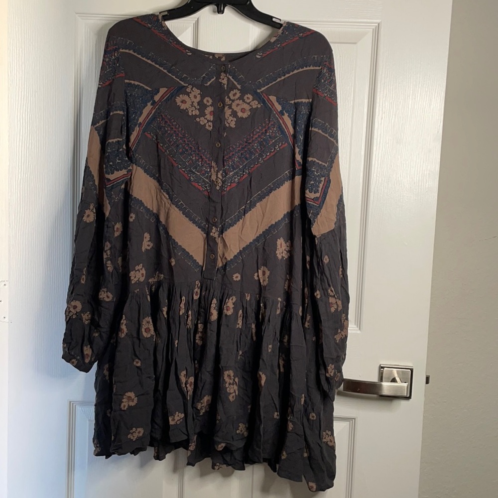 Free people floral print dress